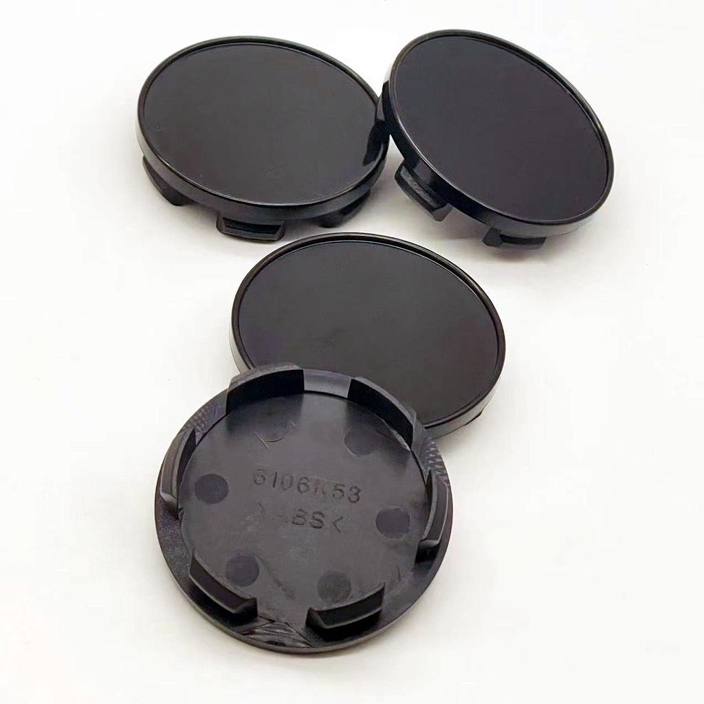 4pcs 53mm ( 48mm I.D) Car Wheel Center Caps Rim Hubcap Centre Cover Accessories