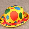 Adult Magician Hat Halloween Clown Costume Colorful Clown Top Hat Women Men