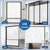 Thickened White Frosted Window Privacy Film