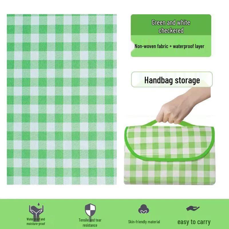 Waterproof Portable Foldable Picnic Blanket for Outdoor Camping and Spring Outings