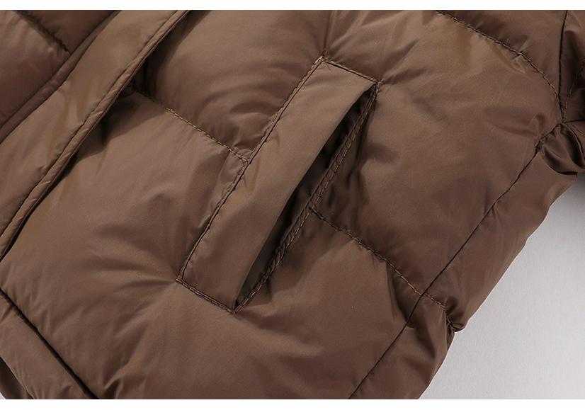 Boys' 2026 Korean Style Cartoon Winter Down Jacket - Thickened Cotton Padded Outerwear