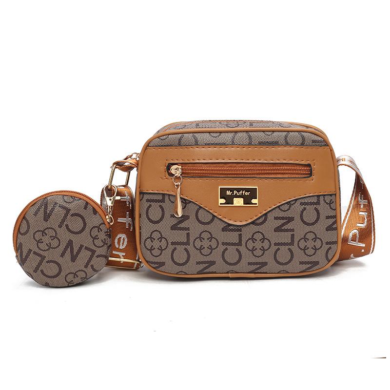 Bag Women's One Crossbody Bag Multi-compartment Hot Selling Fashion Printed Shoulder Bag Classic