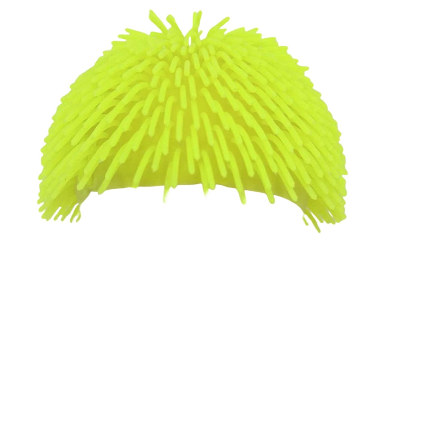 

TPR Soft Rubber Long Hair Headband, Internet Famous Color Headband, Parent-child Interactive Game Toy One Size жёлтый