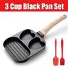 Nonstick Omelette Skillet Egg Frying Pan Heart-Shaped Healthy Breakfast Pancake Hamburger Bacon Pan with Heat-Resistant Handle