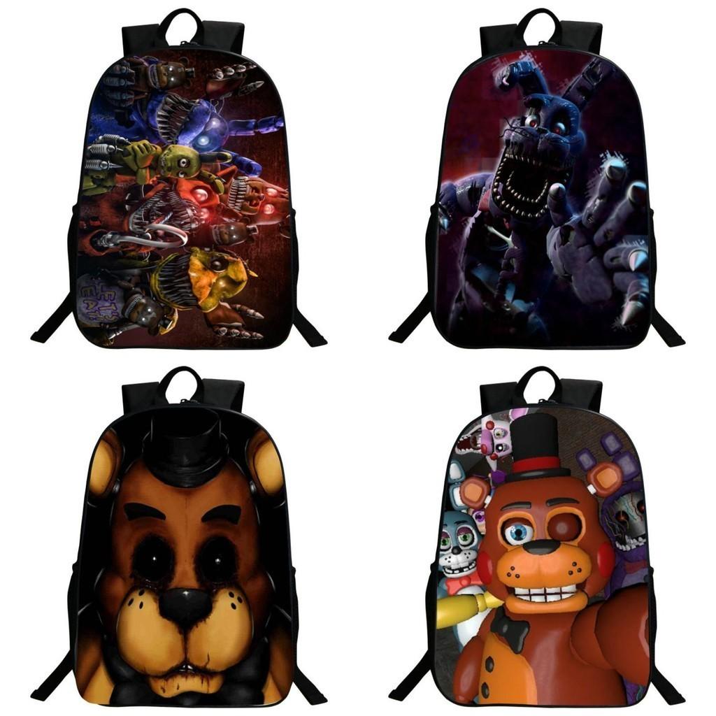 Żywy plecak Five Nights At Freddy's z wzorem anime dla dzieci i studentów