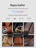 Leather Steering Wheel Cover for Tucson, IX35, IX25, Sonata, Elantra, Reina, Lingdong - All-Season Fit