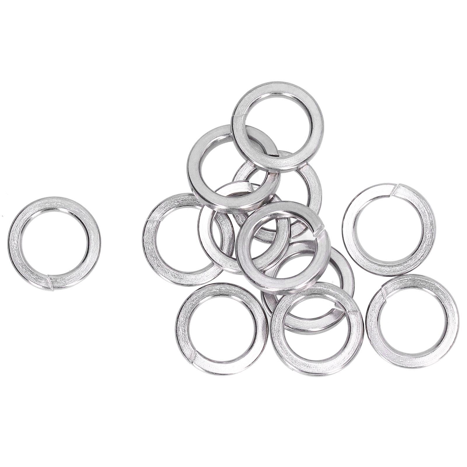 150 Pièces Rondelles Grower à Segments Assortiment Outil A2 Acier Inoxydable Qualité Marine