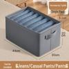 Large Capacity Layered Clothing Organizer for Wardrobes