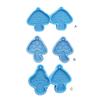 Unique Earring Molds Mushroom Earring Silicone Molds with Hole Resin Casting Molds for DIY Women Fashion Jewellery