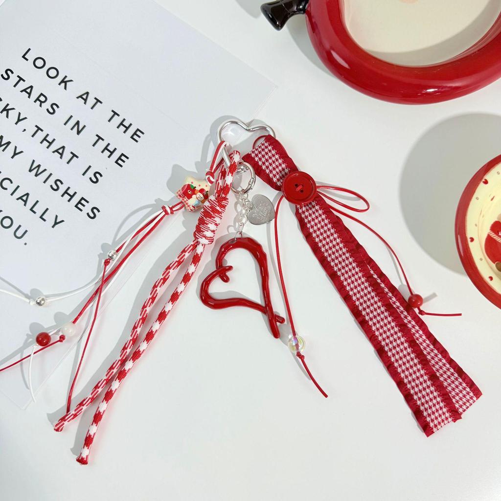 Miu Series Trendy Toy Cloth Doll Blind Box Pendant (Red)