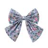 Elegant Floral Cotton Kids Bows Spring Butterfly Hair Clip Fashion Print Hair Barrette For Women Girls Sweet Hairpin Accessories