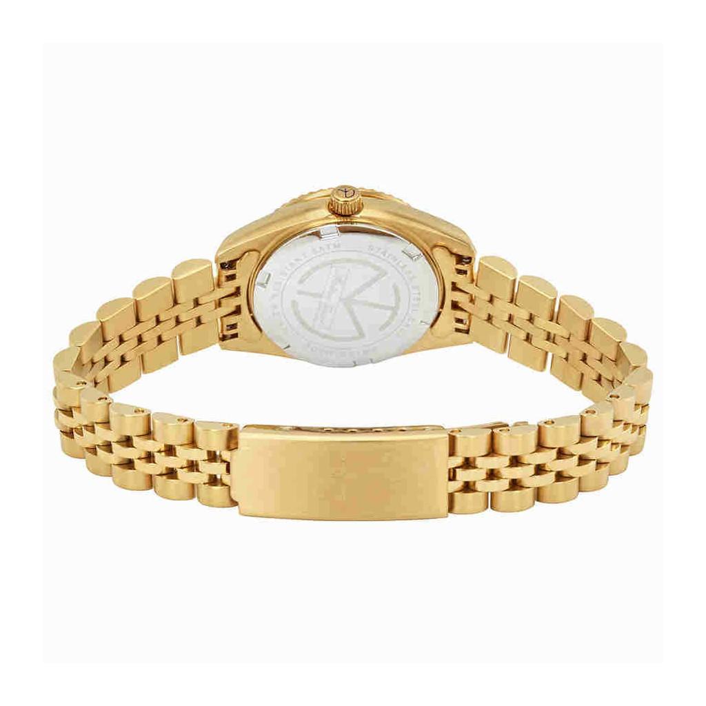 Mathey-Tissot Orologio da donna Mathy II tono oro in acciaio inossidabile con quadrante in madreperla al quarzo D710PI