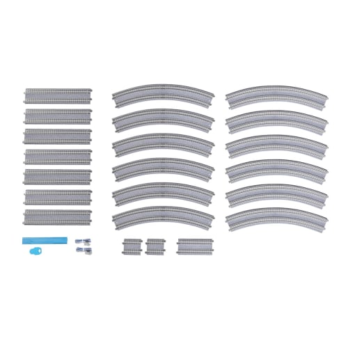 KATO N Gauge V16 Outer Double Track Set R480/447 20-876 Model Railroad Rail Set