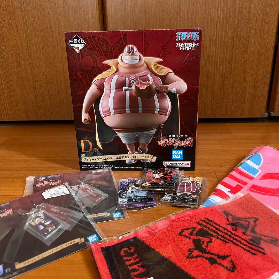 Использованная Ichiban Kuji One Piece Пираты Рыжеволосого D Приз Фигурка Счастливого Лу Другие Низшие Призы