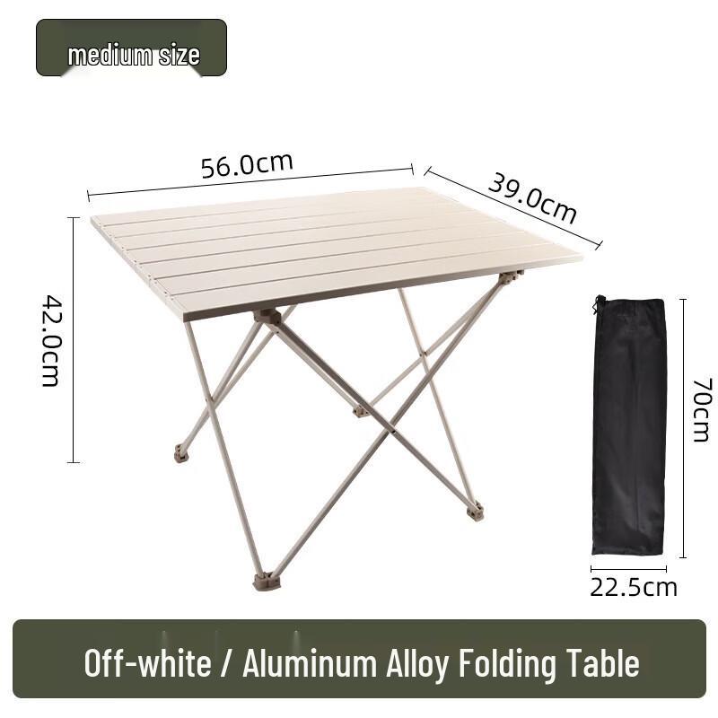 Lightweight Portable Aluminum Folding Camping Table