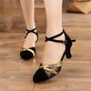 Shoes for Woman Hot Selling Women's Professional Dancing Shoes Ballroom Dance Latin Shoes Heels for Ladies Sandalias De Mujer