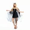 Halloween Adult Costume Vampire Angel Dress Demon Witch Dark Goth Sexy Hottie Stage Dress