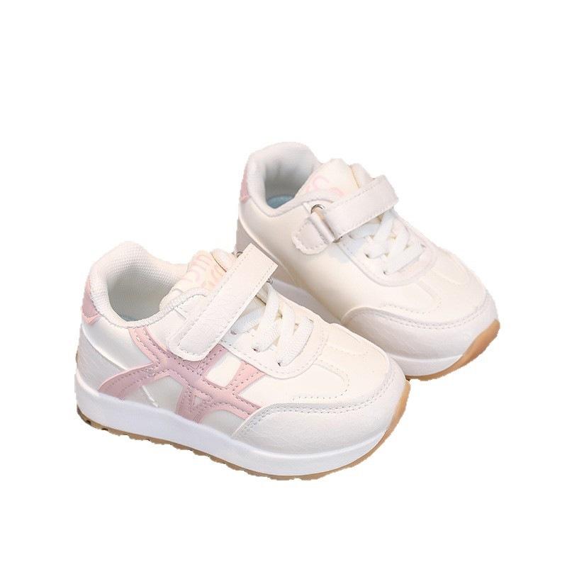 Children's Forrest Gump Shoes 2025 Spring and Autumn Girls Leather Running Shoes Korean Version Boys Casual Board Shoes Medium and Small Chil