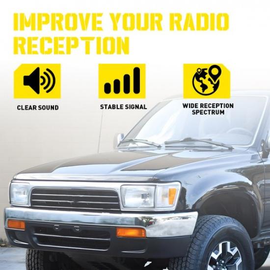 Power Signal Antenna AM FM Radio Aerial for Toyota 4 Runner Hilux Surf 1989-1997