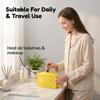 Wear Resistant Silicone Travel Cosmetic Bag Easy Clean Pouch Toiletries Daily Travel Use Gift For Women Makeup Lovers Travelers