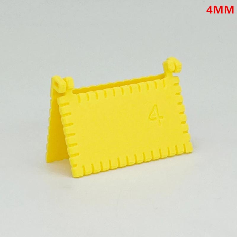 1/3 Pcs Sewing Guide Template For Consistent Stitches 3/4/5Mm Spacing Precision Sewing Tool For Fabric Embroidery Leather Craft