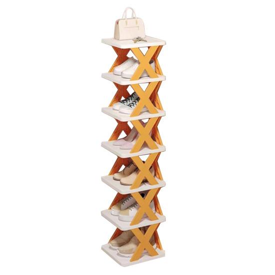 Shoes Rack Storage Organizer Multi-Layer Design Strong Load-bearing Excellent Stability Easy To Install Detachable Vertical Shoes Shelf
