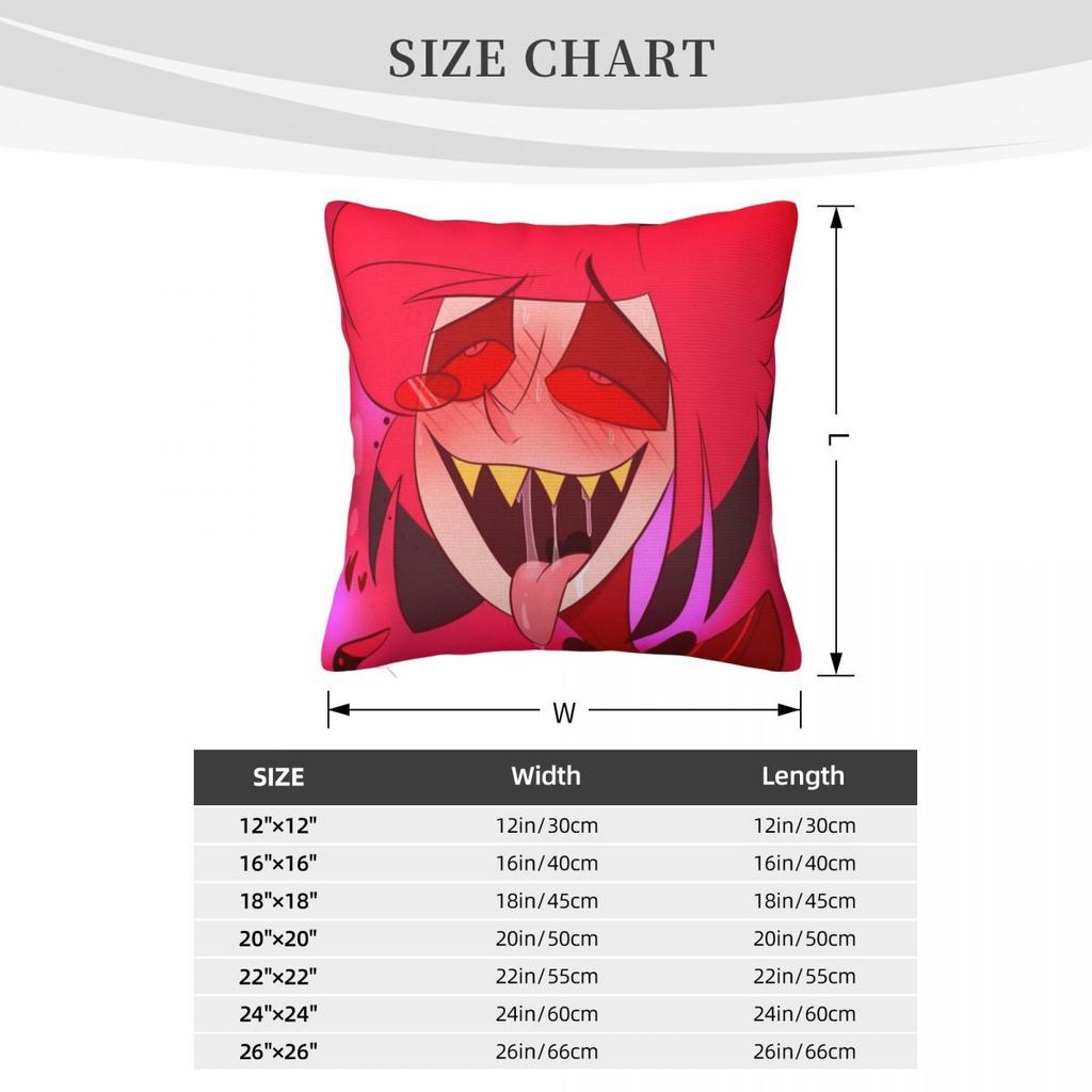 Cursed Alastor Pillow Travel Pillow Cushion Cover 45*45 Pillow Case Pillow Cover
