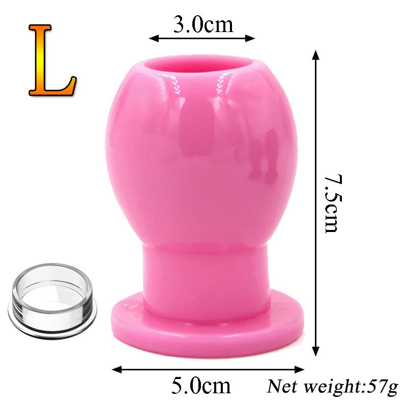 Hollow Butt Plug SM Enema Speculum Anal Trainer Anus Expander Anal Dilator Anus Cleaning  Toys Buttplug Sex Toys For Women