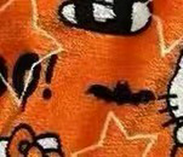 Damen Hello Kitty Halloween Flanell Schlafhose - Dick, gemütlich und mit Samt gefüttert für Herbst und Winter