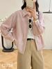 2026 Spring Women's Retro Plaid Long Sleeve Shirt - Fresh, Clean, Casual Japanese Jacket Style