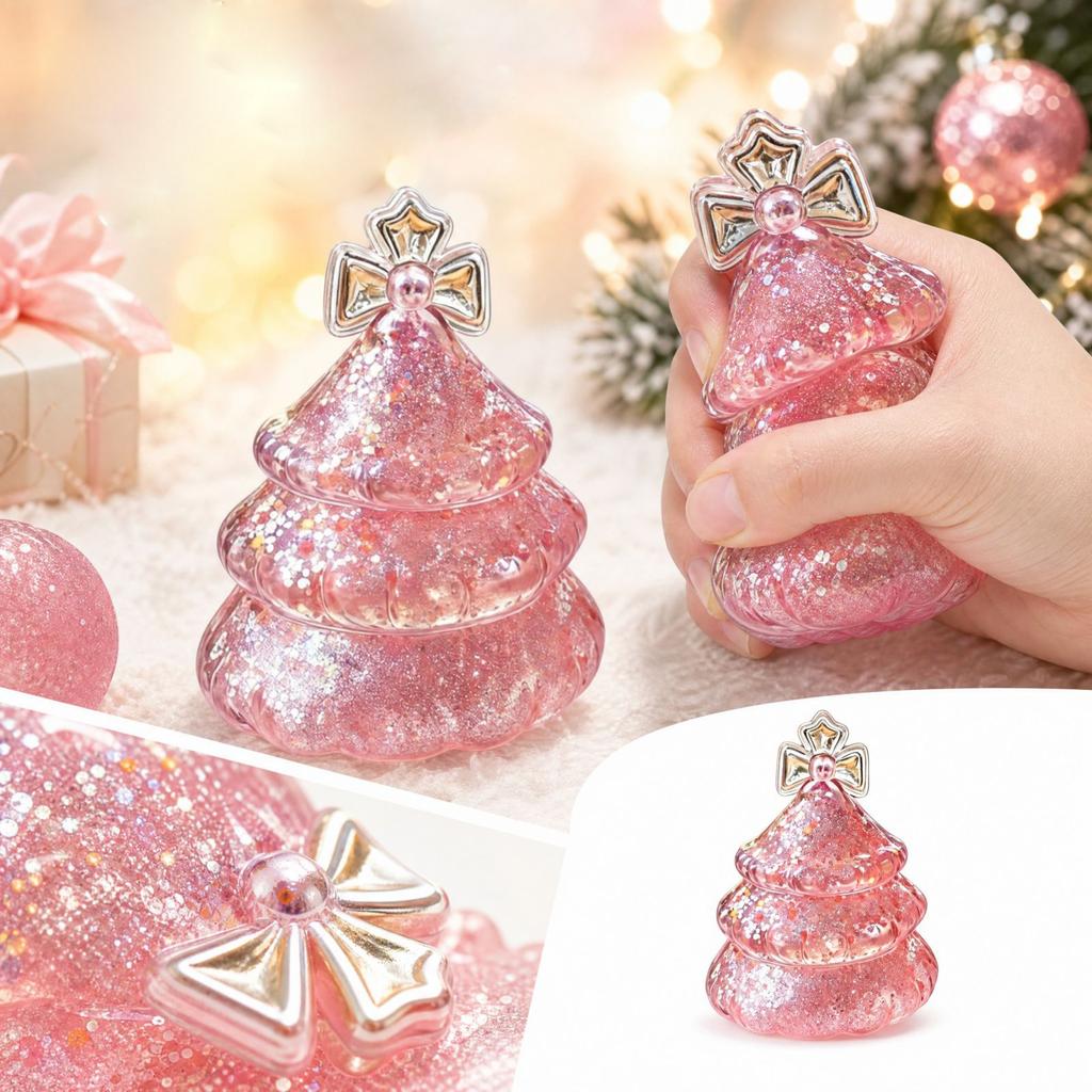 Christmas Toy Slow Rising Stress Sensory Toys for Kids and Adults