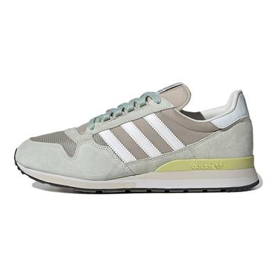 Originals ZX 500 Cómodos Deportivos Antideslizantes Resistentes al Desgaste de Caña Baja Zapatillas Casuales de Estilo de Vida Unisex Zapatillas Casuales Gris Verde GY1982