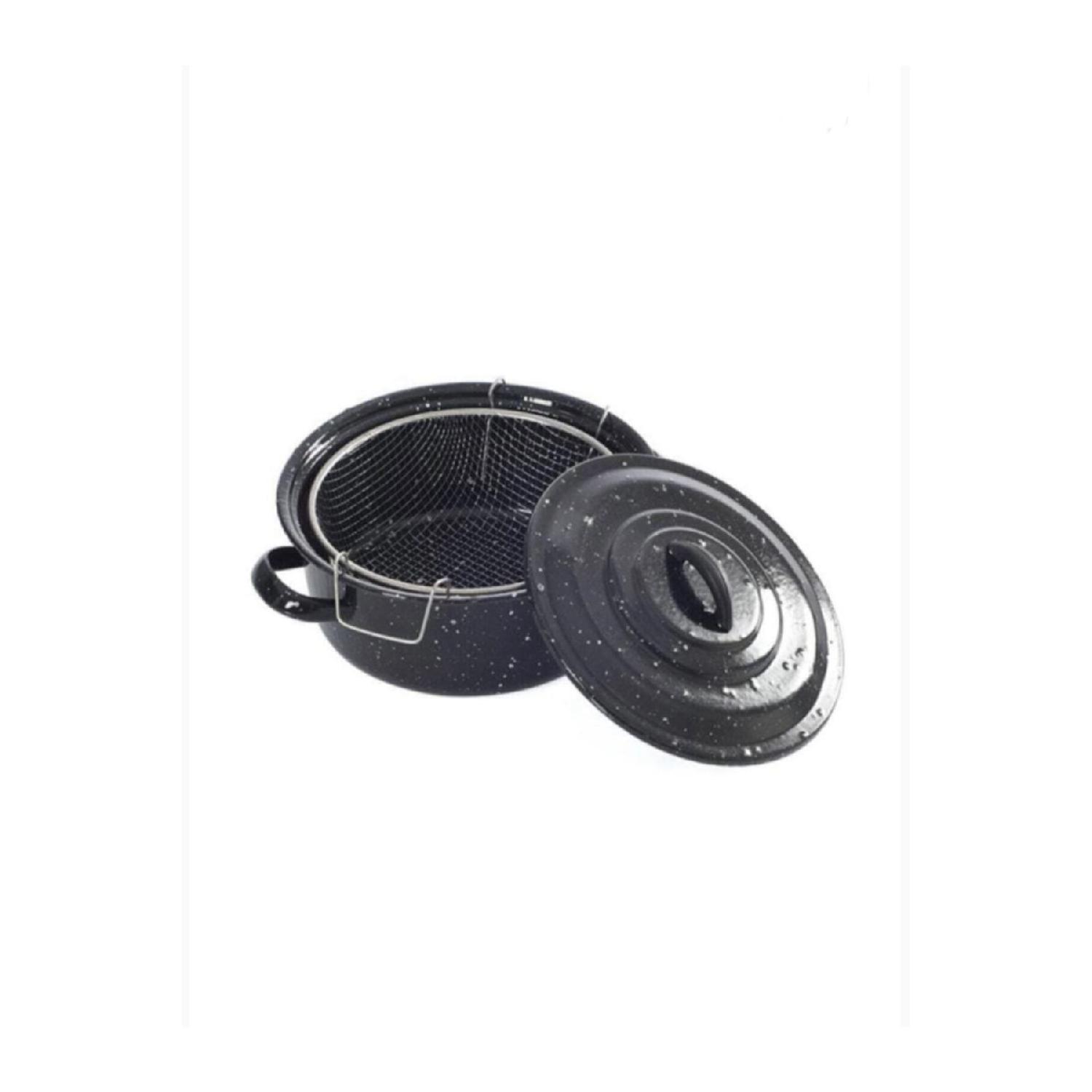 

Enamel Frying Pot чорний