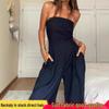 Kvinners europeisk og amerikansk stil Sexy slank jumpsuit