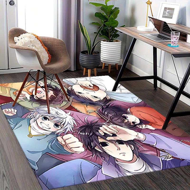 1pc Anime Character Donut Chair Mat - Office Desk Pad with Cute Cartoon Design for Home Decor, Suitable for All Seasons, Perfect Gift Idea.Q086