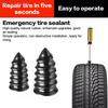 {Summer2} Tire Repair Nail Self-Tapping Screw Plastic Nail Soft Rubber Screw Suitable For Car Motorcycle Tire Puncture Repair