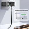 100W Wall Charger Charging Block Including Flexible USB C Cord And 3 Outputs Universal Power Supply Lightweighted