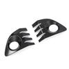 Ac29-Front Bumper Fog Light Frame Fog Lamp Shade Fog Light Frame Cover For Toyota Black