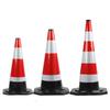 Reflective Traffic Cone Barrier - 70cm/90cm Construction Road Cylinder