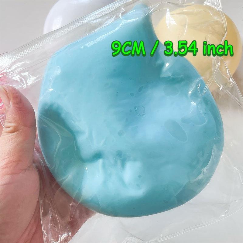 Squishy Bread Stress Ball Fidget Toy Soft Bun Squeeze Ball Stress Relief Slow Rising Sensory Toys for Adults Relaxing Gifts 3