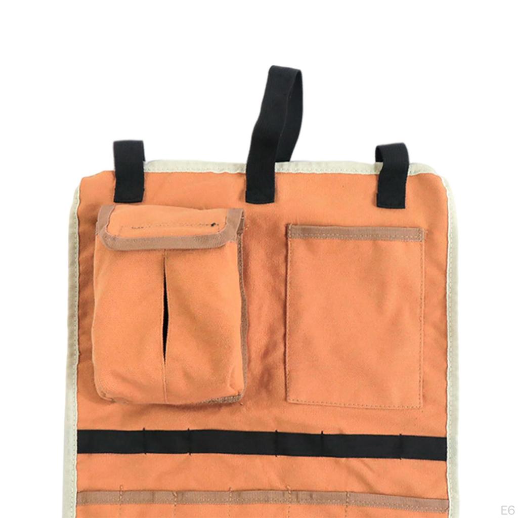 Camping Tableware Bag, Picnic Organizer Cutlery Flatware Organizers Hanging Storage