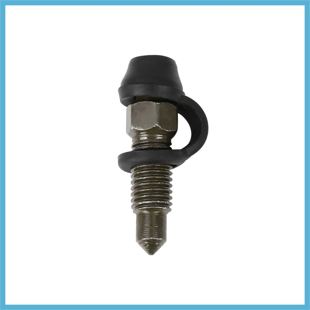 BULLSPANN Bleeder Screw Banjo Shop Repair Screws with Caps for Motorcycle Brake Cylinder 1mm 4pcs M7 Replacement Parts Accessories