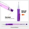 9Pcs/Set 0.7mm Side Pressure 2B Mechanical Pencil High Quality With Eraser Painting Smooth Creative Writing Office Stationery