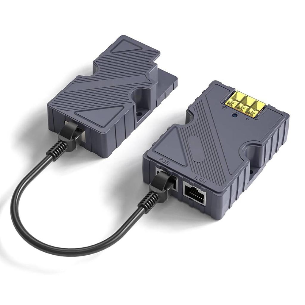 GigE PoE Injector 150W and Dishy Cable to RJ45 Adapter 12?48V 168W DC Step Up Converter with Surge