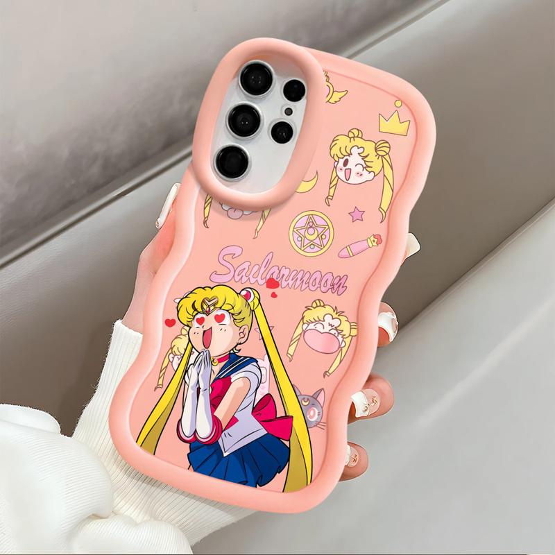 Cute Sailor-Moons Anime Case for Xiaomi Redmi Note 11 Pro 5G 12 13 11 Pro Plus 10S 10 8 9 Pro 9S 10 Lite13 5G Shockproof Cover