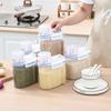 Luftdichter Vorratsbehälter für Getreide, feuchtigkeitsbeständig, insektensicher, Reiseimer, Lebensmittelbox, transparent, versiegelter Kunststoffbehälter, Küche
