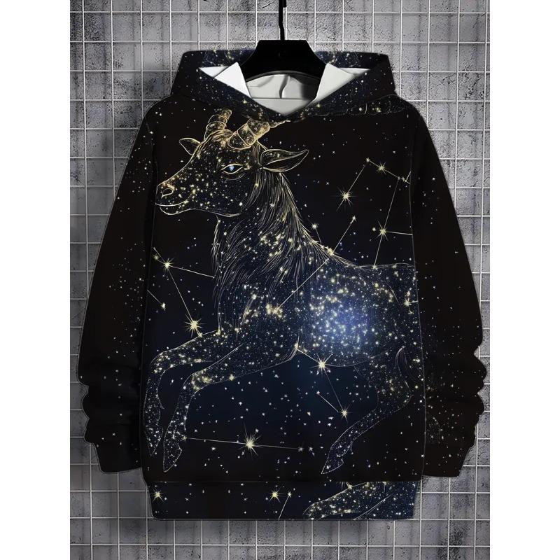 Men's Hoodie 3d Print Funny Art Tops Graphics Long Sleeve Hoodie Autumn Fashion Dragon Women Oversized Streetwear Man Clothes