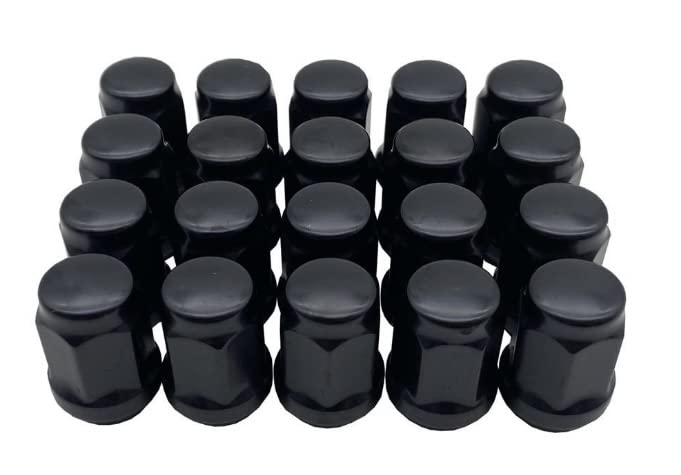 

Гайки колесные Deepa M14 x 1.5 20 штук 19HEX для внешних колес, тип мешка M14 x 35mm чёрный