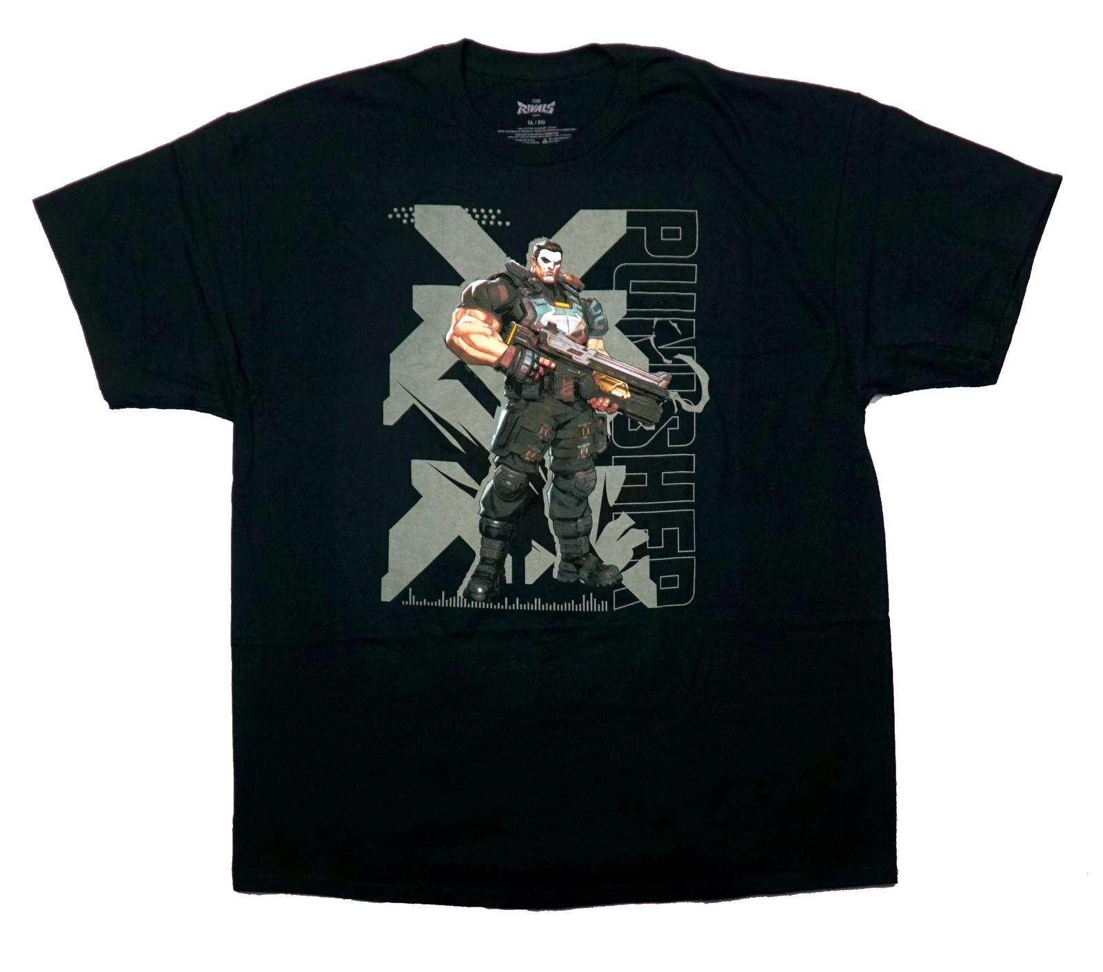 Marvel Rivals New Adult T-Shirt - Full Tactical Image of Punisher by Name S разноцветный