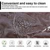 1pc Transparent Chair Covers PVC Chair Protectors Houseables Dinning Chair Covers No Dust Stain Resistant Waterproof Seat Cover